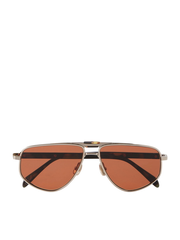 Photo: Brunello Cucinelli - Aviator-Style Titanium Sunglasses