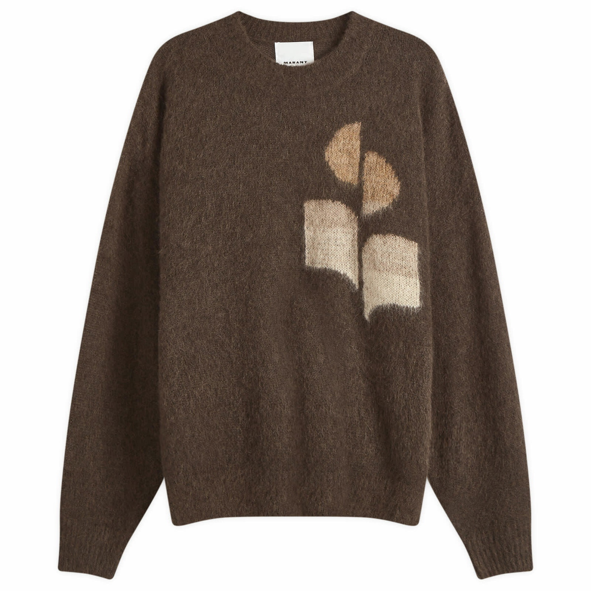 トップス 24AW ISABEL MARANT MOHAIR KNIT Idol mohair-blend mockneck sweater in blue - Isabel Marant