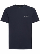 A.P.C. - Logo Print Organic Cotton Jersey T-shirt