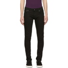 Nudie Jeans Black Tight Terry Jeans