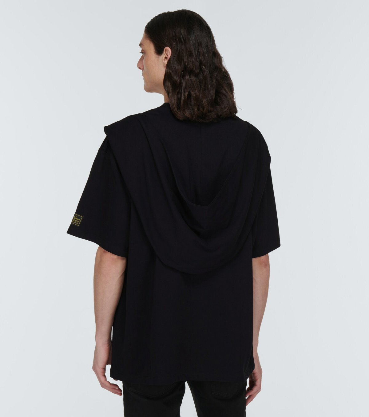 Raf Simons - Cotton jersey hooded T-shirt