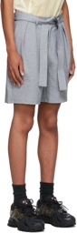 Li-Ning Grey Belted Shorts