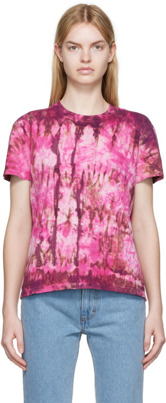 Photo: AMI Alexandre Mattiussi Pink Cotton T-Shirt