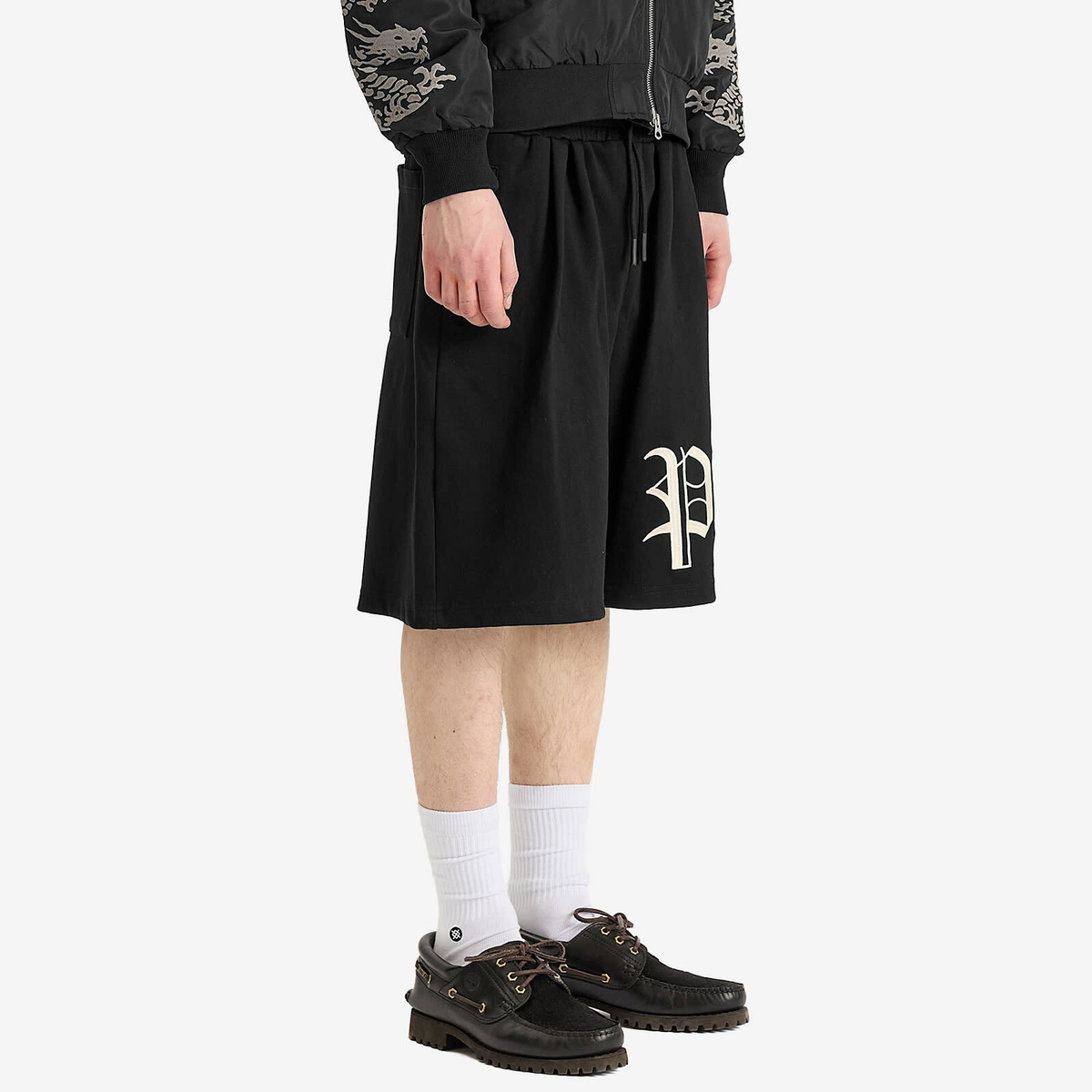 Pleasures Men's OE Wide Shorts in Black