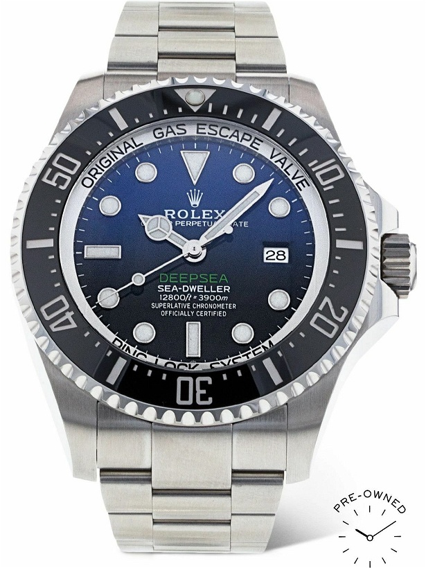Photo: ROLEX - Pre-Owned 2021 Deepsea Automatic 44mm Oystersteel Watch, Ref. No. 126660