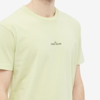 Stone Island Men's Tricromia Three Print T-Shirt in Light Green