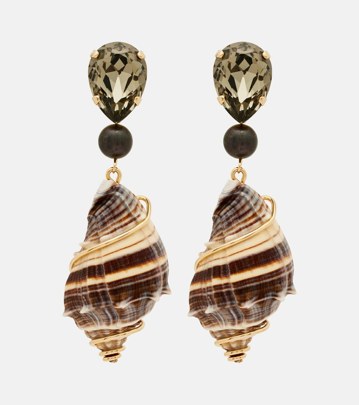 Jennifer Behr Alon crystal-embellished earrings