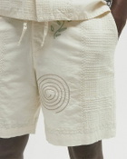 Wax London KURT SHORT DOODLE EMBROIDERY White Mens Casual Short