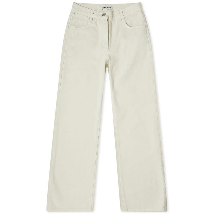 Photo: Low Classic Women's Wide Cocoon Fit Jeans in Cream