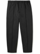Jil Sander - Tapered Cropped Recycled Gabardine Trousers - Black