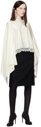 MARIE ADAM-LEENAERDT Off-White Underskirt Lingerie Blouse
