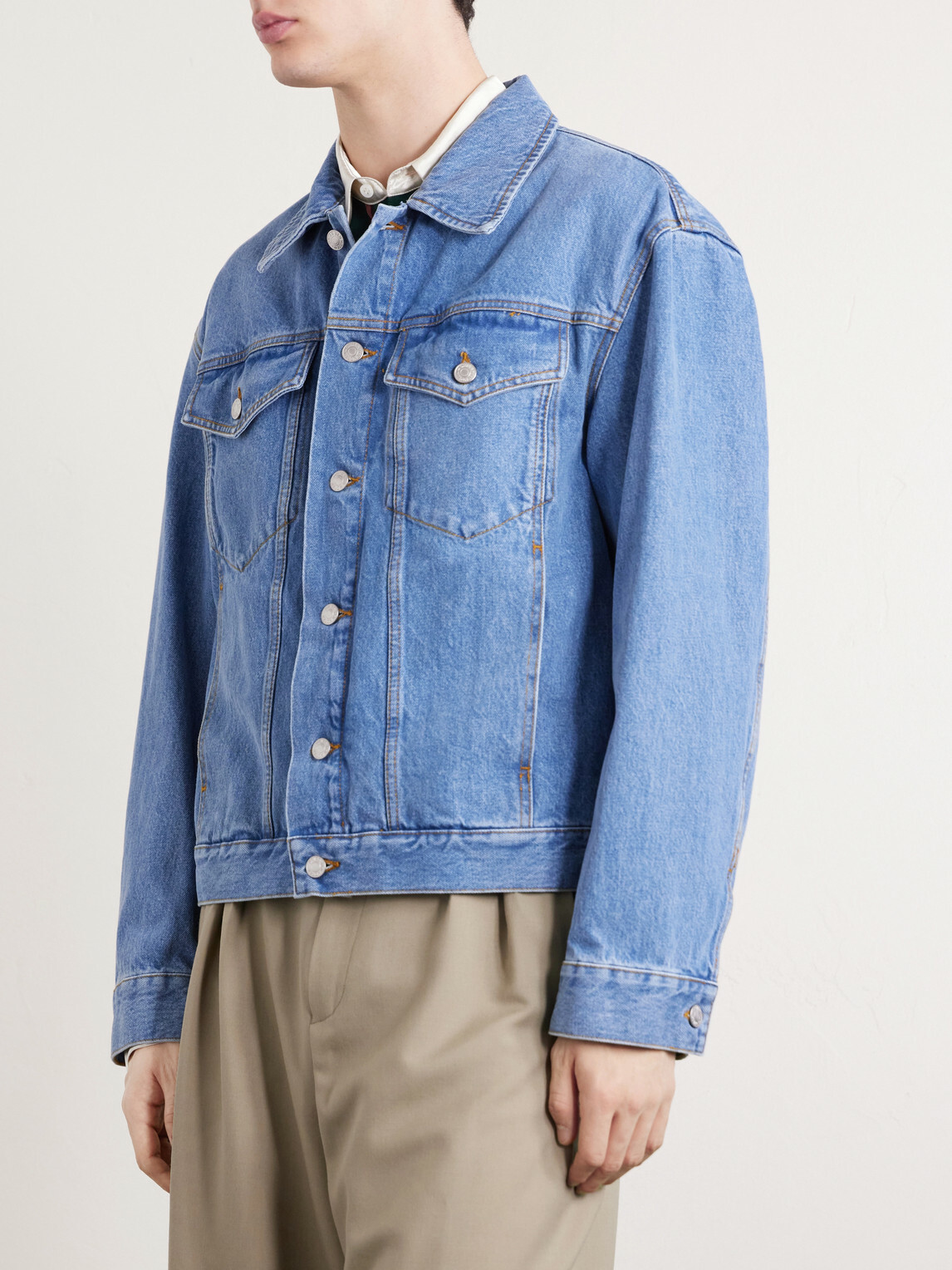 Dries Van Noten - Denim Trucker Jacket - Blue
