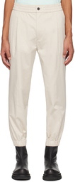 Solid Homme Beige Four-Pocket Trousers