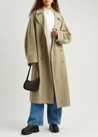 The Row Montrose Cotton-blend Trench Coat Beige