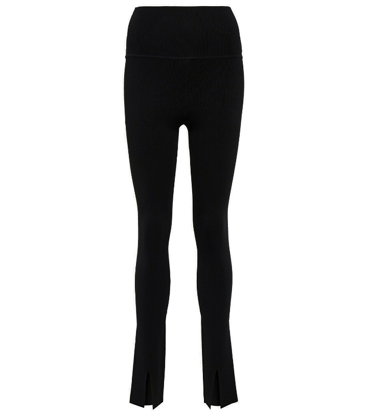Photo: Victoria Beckham - Body high-rise split-cuff leggings
