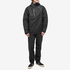 Maharishi Men's Ventile Half Zip Popover Jacket in Black