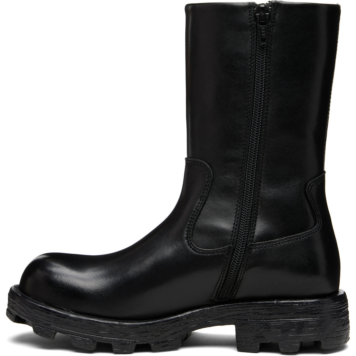 Diesel Black D-Hammer Ankle Boots