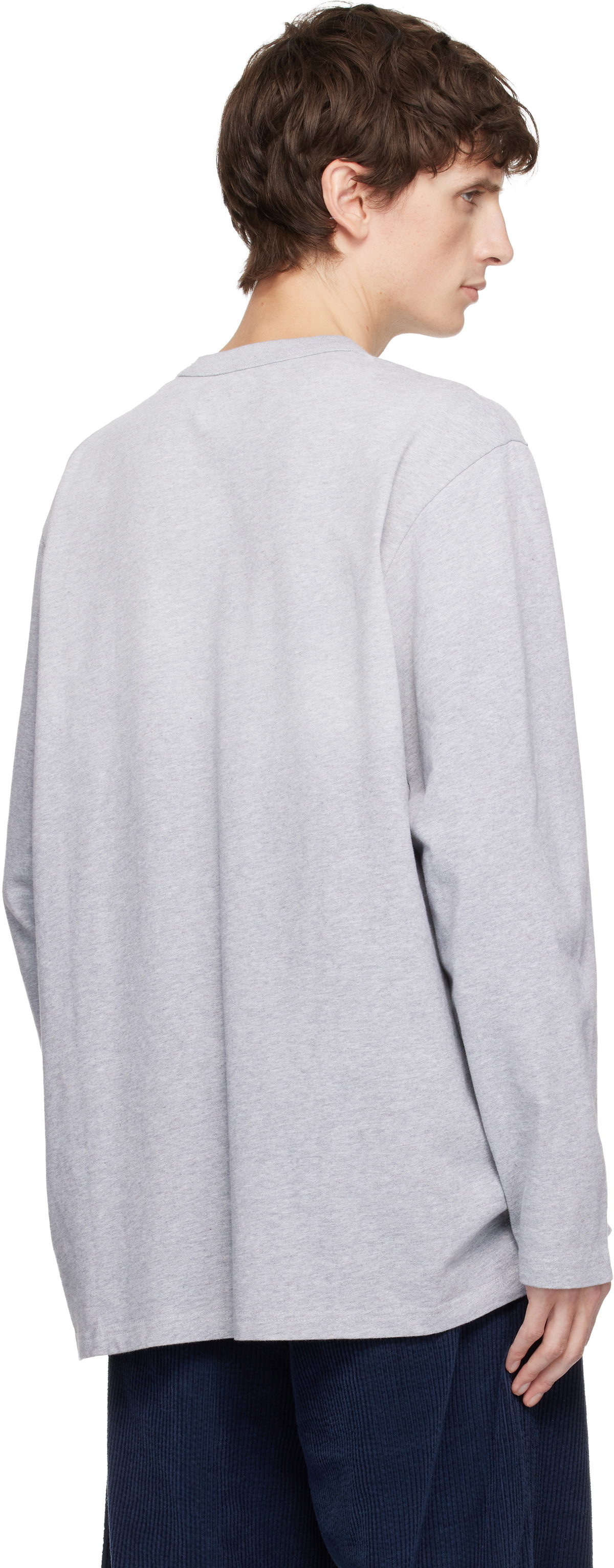 ERL Gray 'Venice' Long Sleeve T-shirt