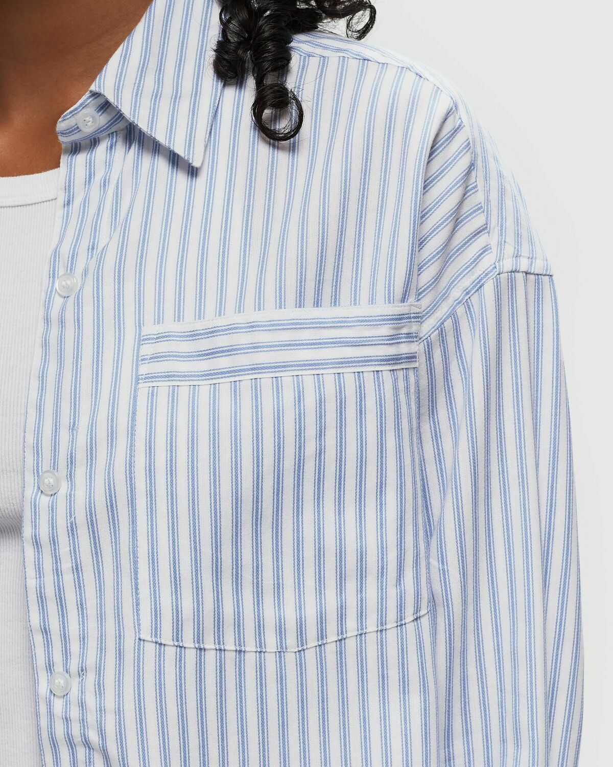 Designers, Remix Aubrey Oversized Shirt Blue Shirts & Blouses