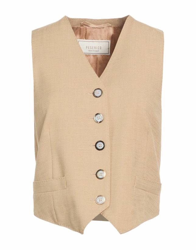 Photo: Peserico Womens Tailored Vest Sand