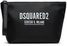 Dsquared2 Black 'Ceresio 9' Pouch