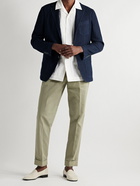 Canali - Slim-Fit Woven Blazer - Blue