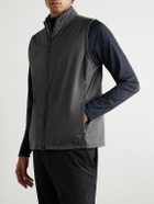 Peter Millar - Fuse Hybrid Jersey-Trimmed Shell Gilet - Black