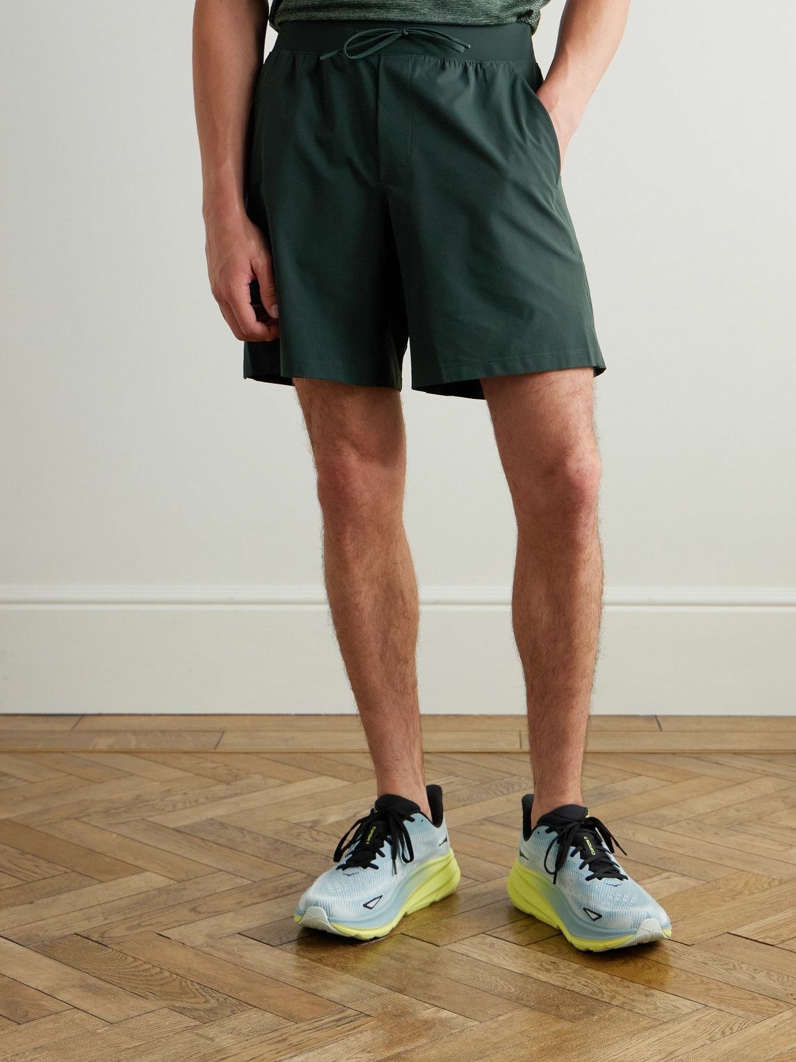 Lululemon - Zeroed In 7” Straight-Leg Recycled-Swift™ Drawstring Shorts - Green
