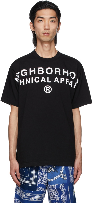 Photo: Neighborhood Black 'Technical' T-Shirt
