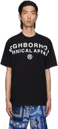 Neighborhood Black 'Technical' T-Shirt
