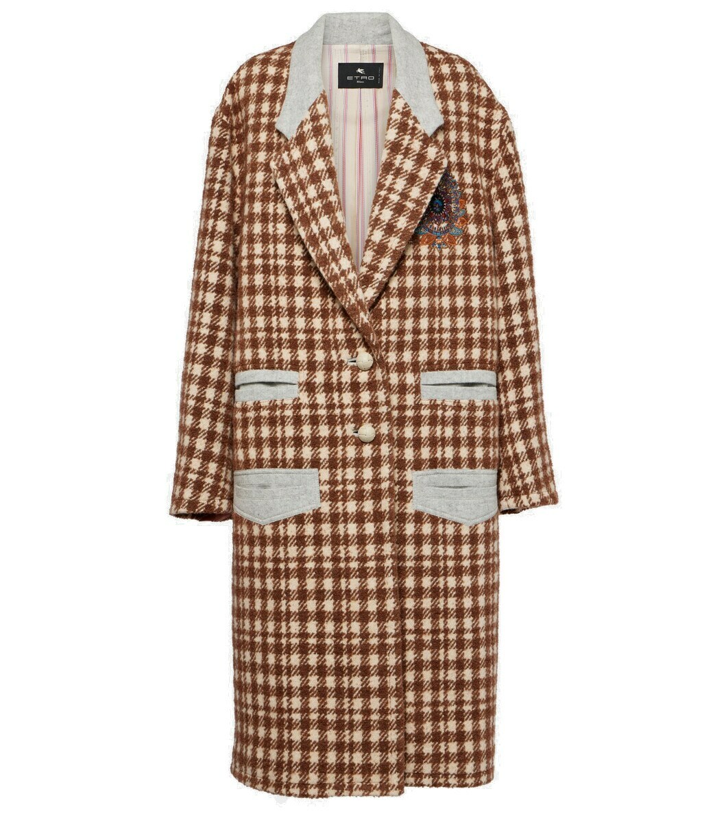 Whistles check double faced 2024 coat