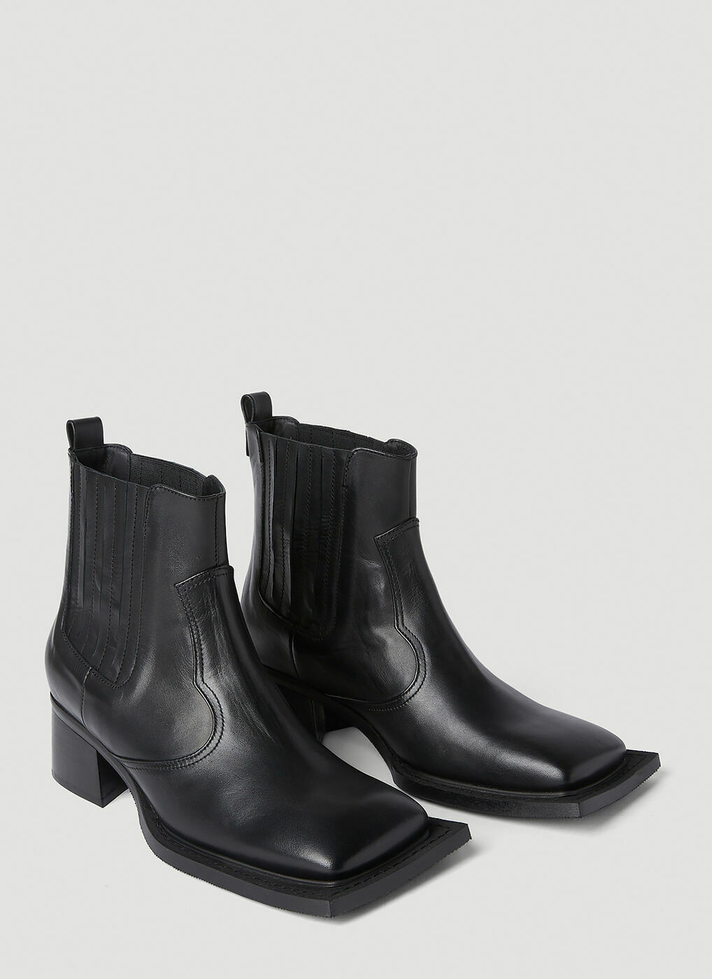Ninamounah - Howler Ankle Boots in Black Ninamounah