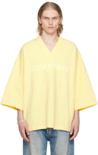 Fear of God ESSENTIALS Yellow Football T-Shirt