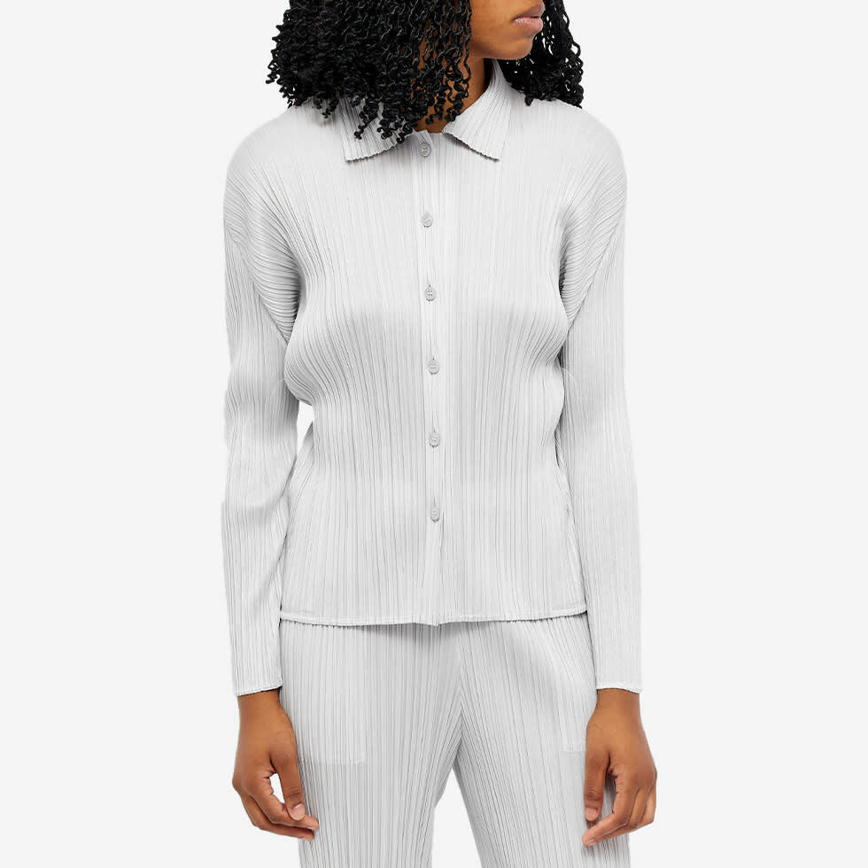 Pleats Please Issey Miyake Women's Basics Pleats Shirt in