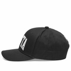 Patta Men's Arc Logo Snapback Cap in Black 