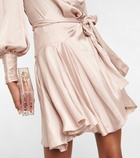 Zimmermann - Silk wrap minidress