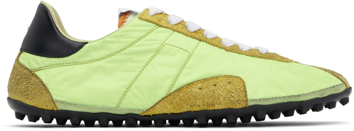 Photo: Maison Margiela Green Sprinters Sneakers
