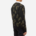 Wax London Men's Schill Cardigan in Black/Khaki