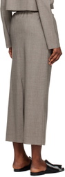 Gabriela Coll Garments Gray No.209 Maxi Skirt