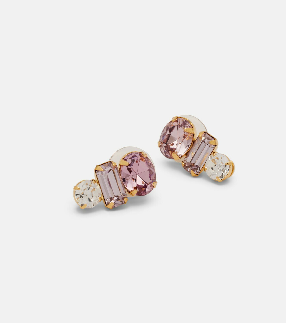 Jennifer Behr Patricia crystal-embellished earrings