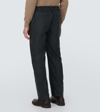 Loro Piana Reinga wool and cashmere slim pants