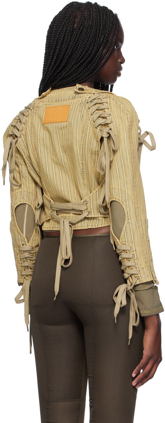 KNWLS Tan GFRC Denim Jacket