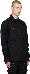 Rick Owens Drkshdw Black Pocket Shirt