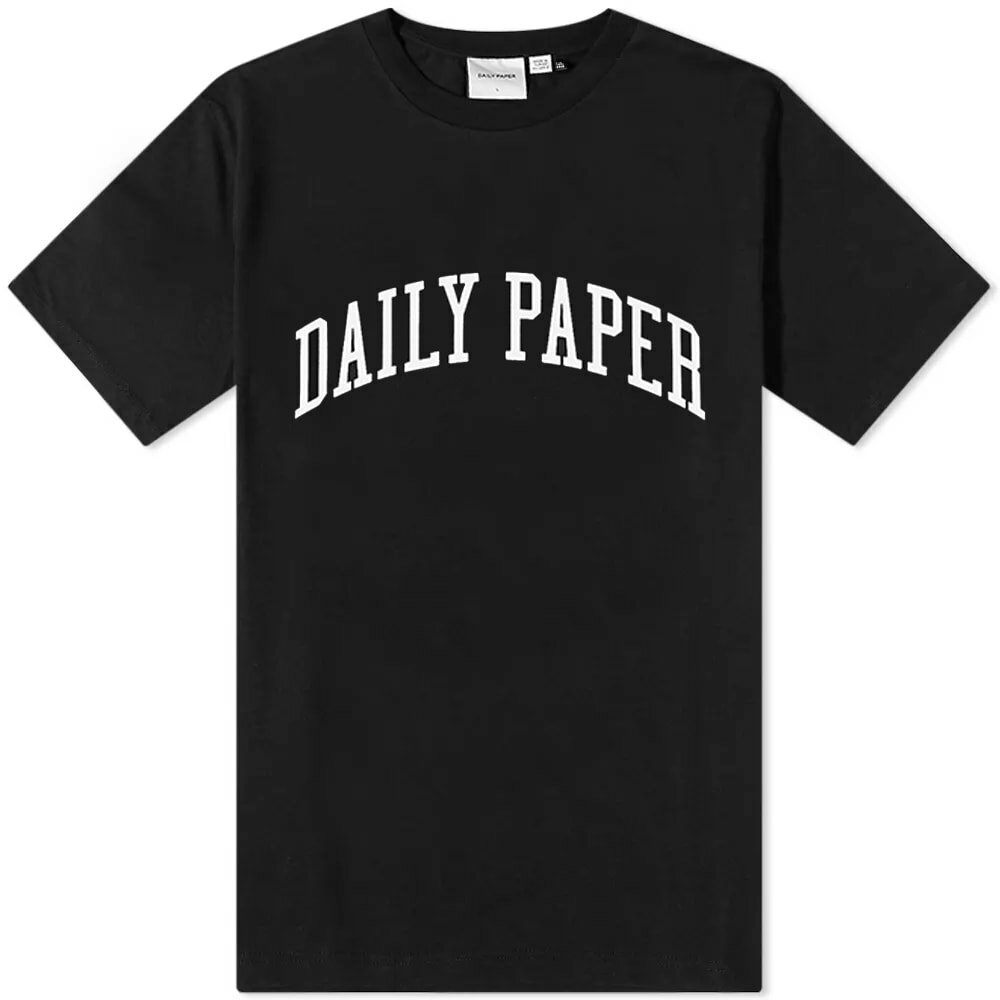 Daily Paper Men's Arch Logo T-Shirt in Black Daily Paper