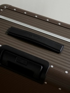FPM Milano - Bank Spinner 76cm Leather-Trimmed Polycarbonate and Aluminium Suitcase