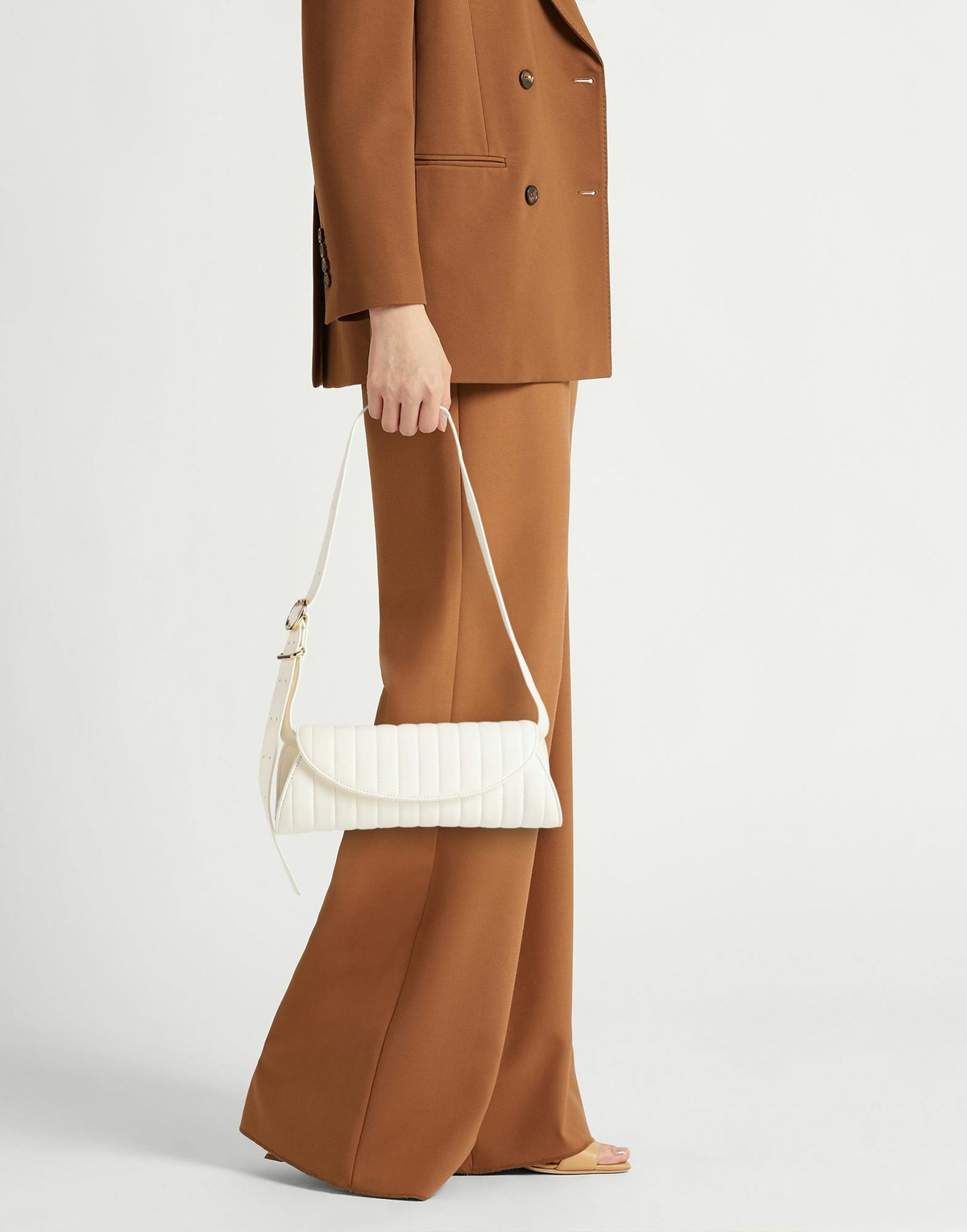 Jil Sander Womens Cross-body bag Ivory