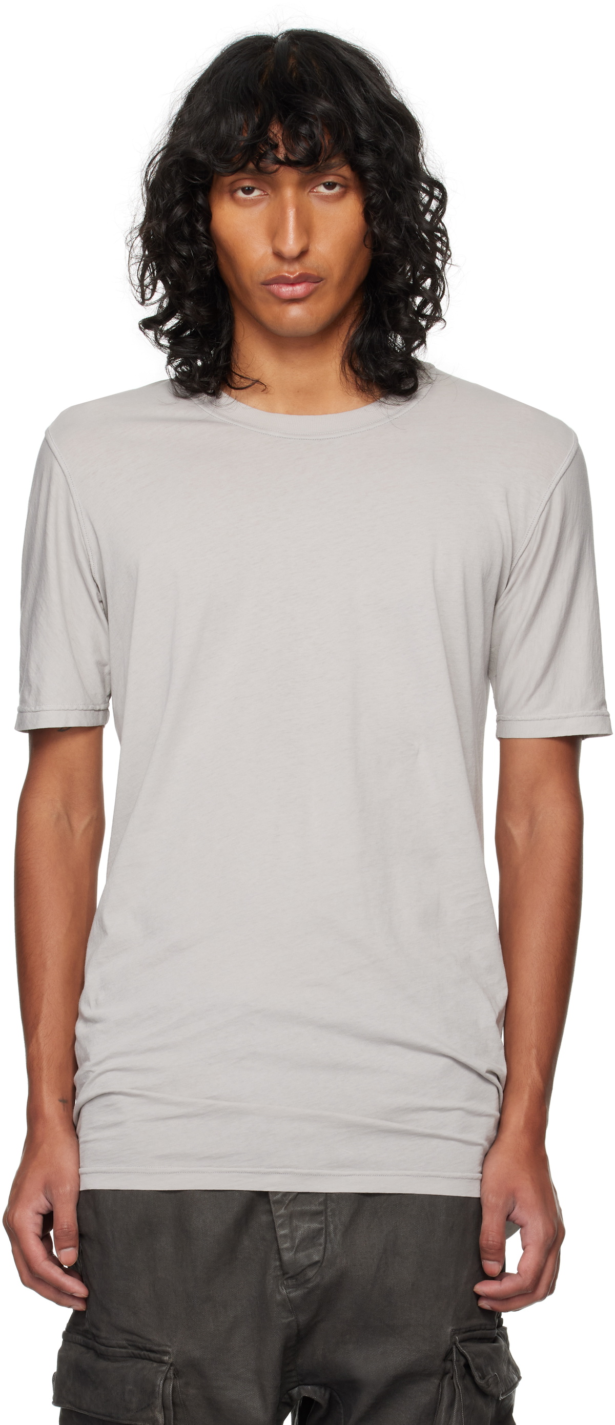 11 by Boris Bidjan Saberi Gray TS5 T-shirt