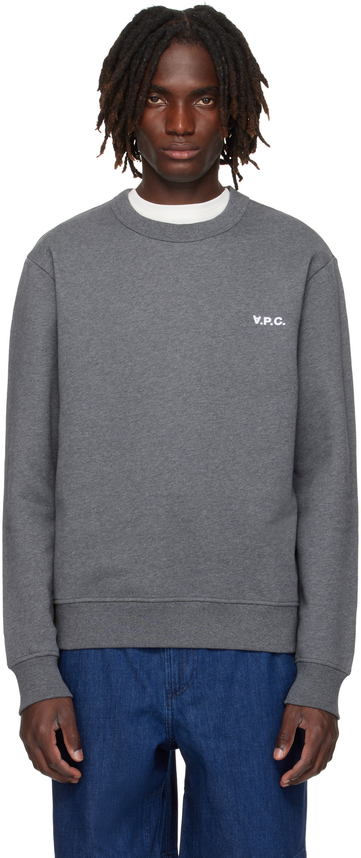 スウェット・トレーナー A.P.C. SUNSET CREWNECK COTTON SWEATSHIRT A.P.C. Sunset Crewneck Cotton Sweatshirt A.P.C.