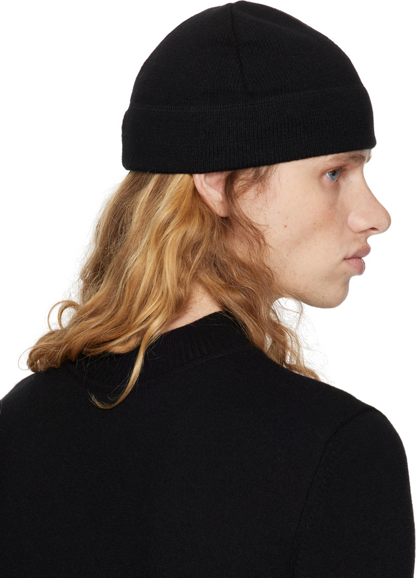 HYEIN SEO Black Logo Beanie