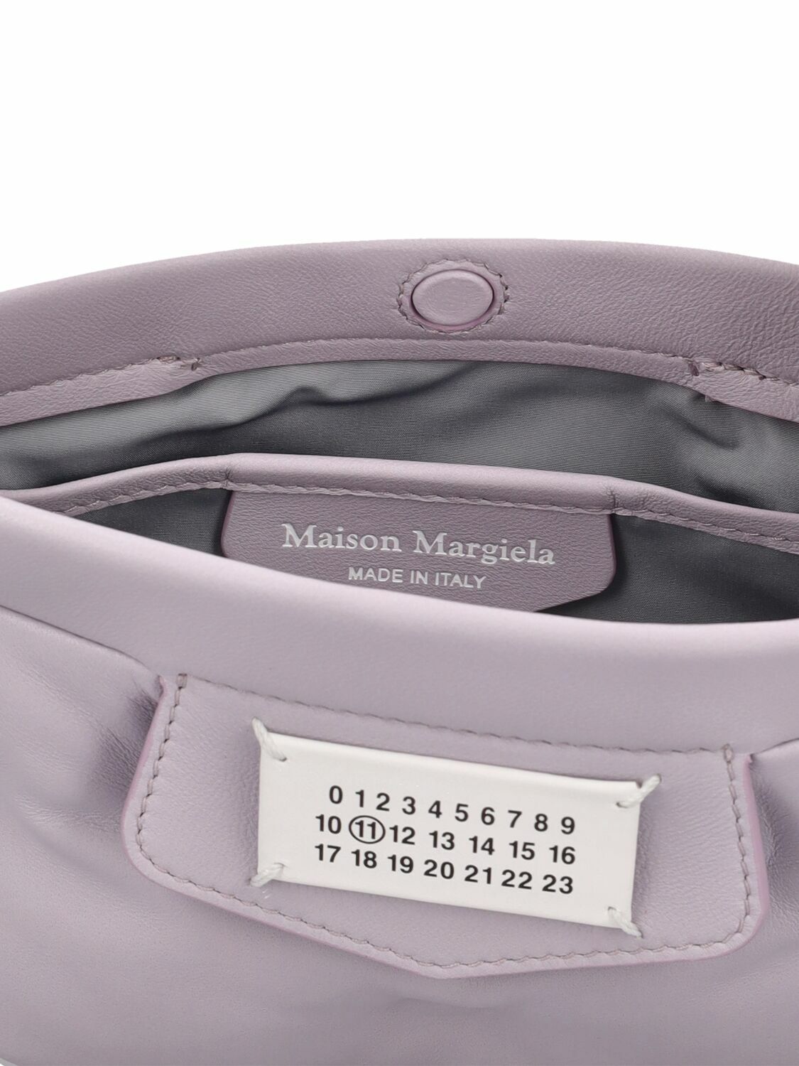 MAISON MARGIELA - Mini Glam Slam Quilted Napa Leather Bag